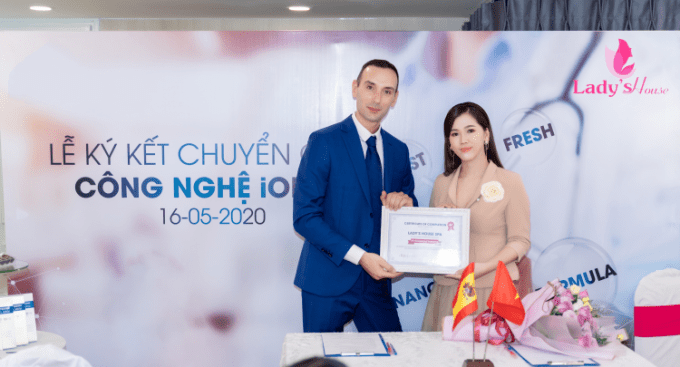 Lady’s House Spa ký kết chuyển giao công nghệ 4F