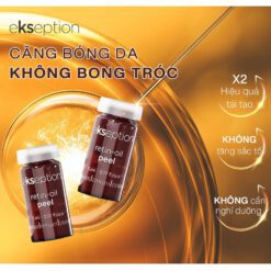 hiệu quả ekseption retin-oil peel 5ml