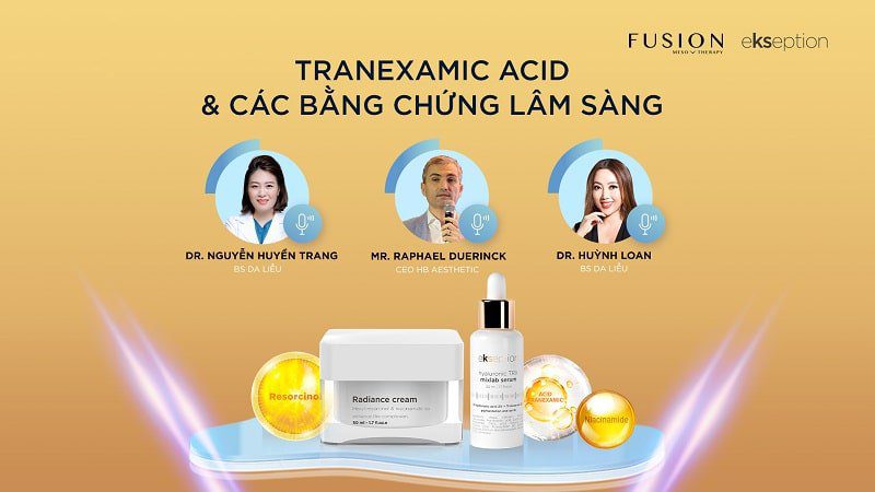 Talkshow “Tối ưu hiệu quả điều trị sắc tố đường bội với Resorcinol – Tranexamic – Niacinamide”