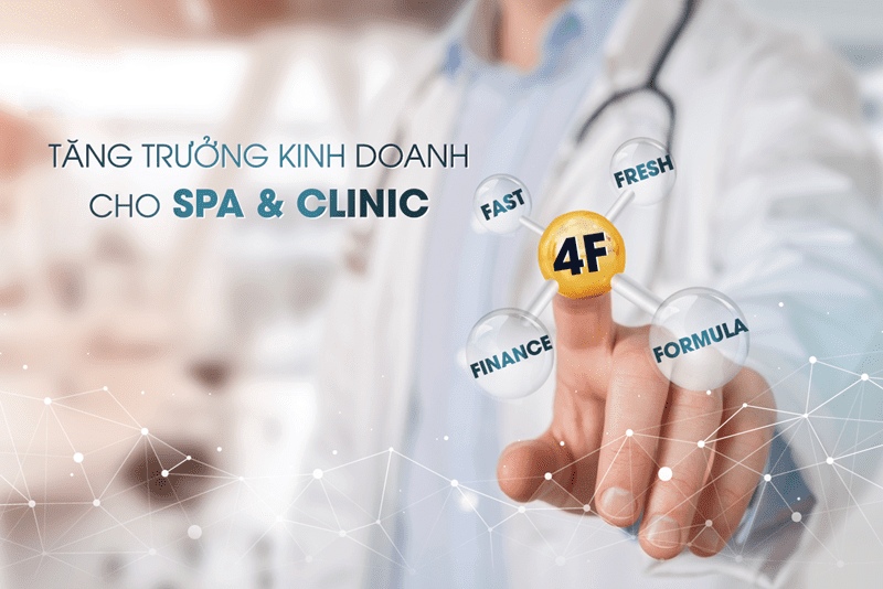 tăng trưởng doanh thu cùng spa clinic