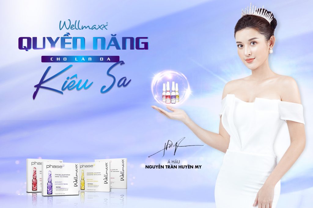 Chuỗi Wellmaxx quyền năng cho làn da kiêu sa, ứng dụng công nghệ phục hồi da từ Đức