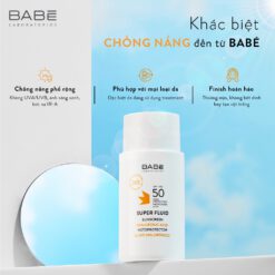 công dụng kem chống nắng Superfluid Sunscreen spf 50+