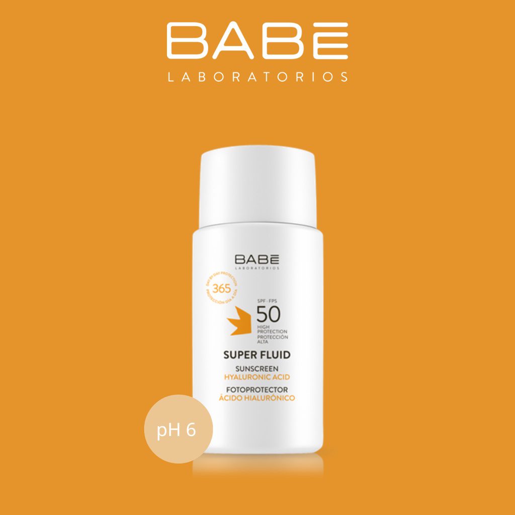 Kem chống nắng phổ rộng BABÉ Super Fluid Sunscreen SPF 50