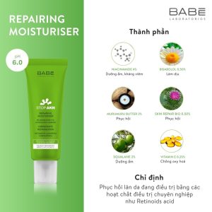 thành phần kem dưỡng repairing moisturier