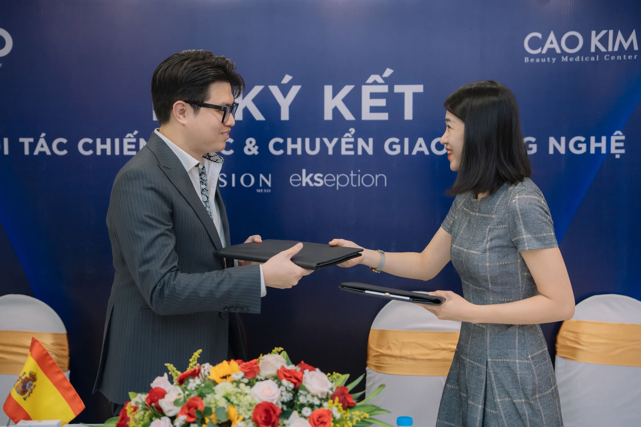 vigo ký kết cao kim beauty medical center