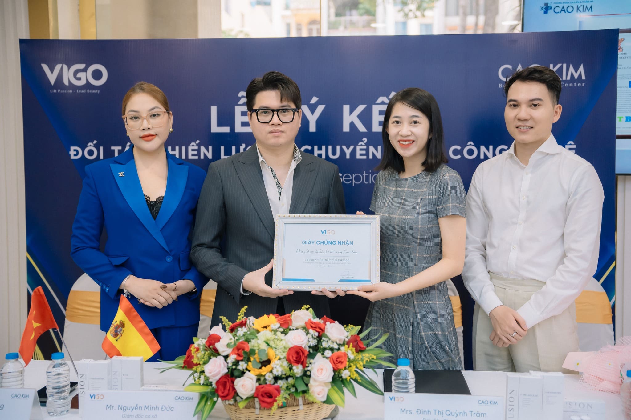 [VIGO x CAO KIM BEAUTY MEDICAL CENTER] Lễ ký kết hợp tác chiến lược và chuyển giao công nghệ