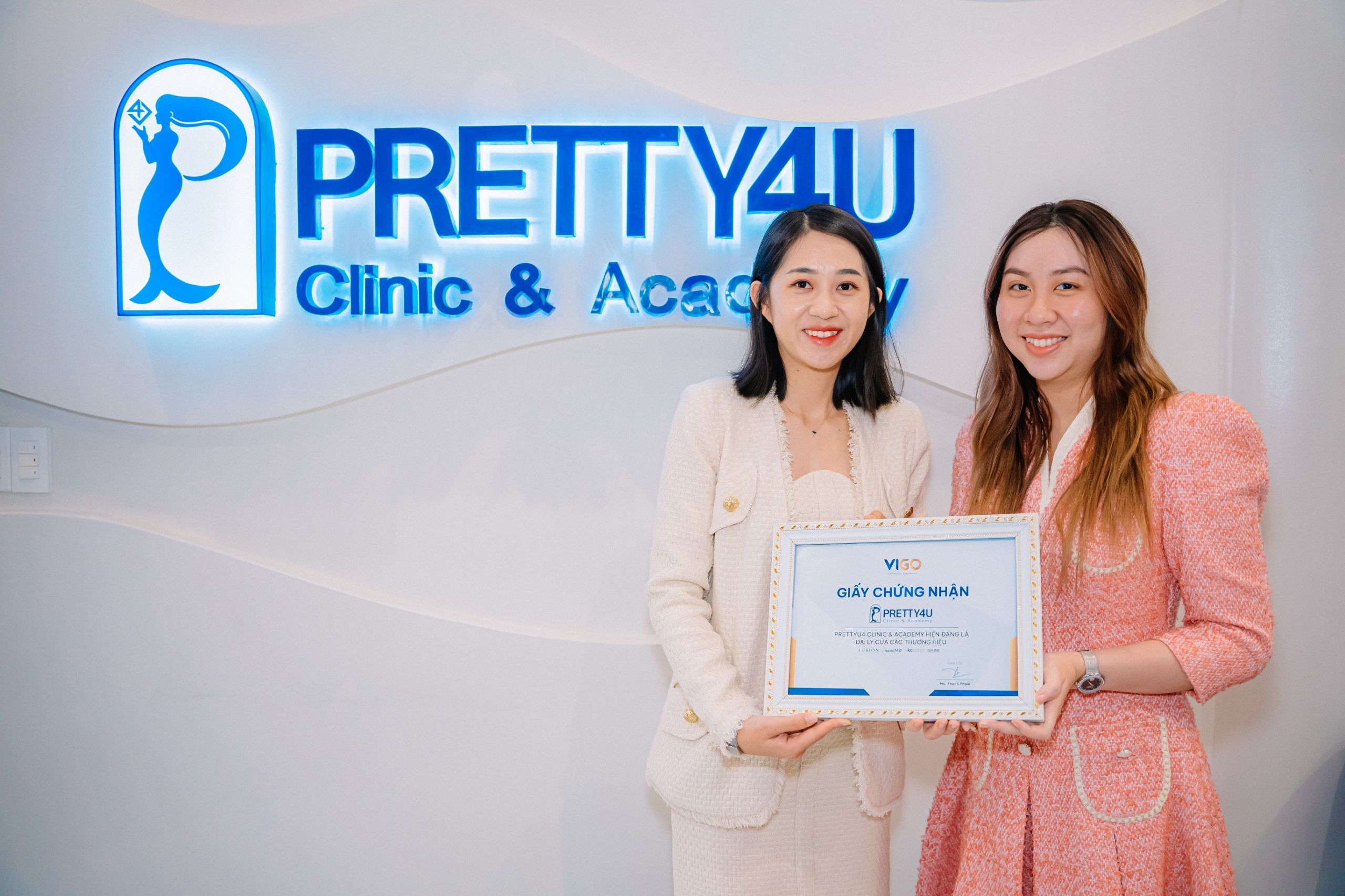THE VIGO X PRETTY4U | ĐỒNG HÀNH KHAI TRƯƠNG PHÒNG KHÁM & KÝ KẾT CHUYỂN GIAO CÔNG NGHỆ FUSION MESO