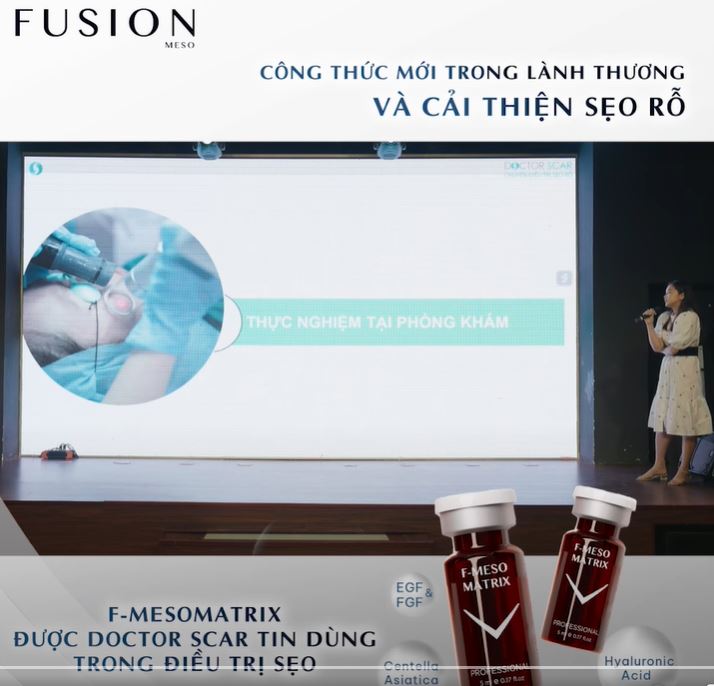 F-MESOMATRIX Được Doctor Scar Tin Dùng Trong Điều Trị Sẹo Rỗ | Fusion Meso