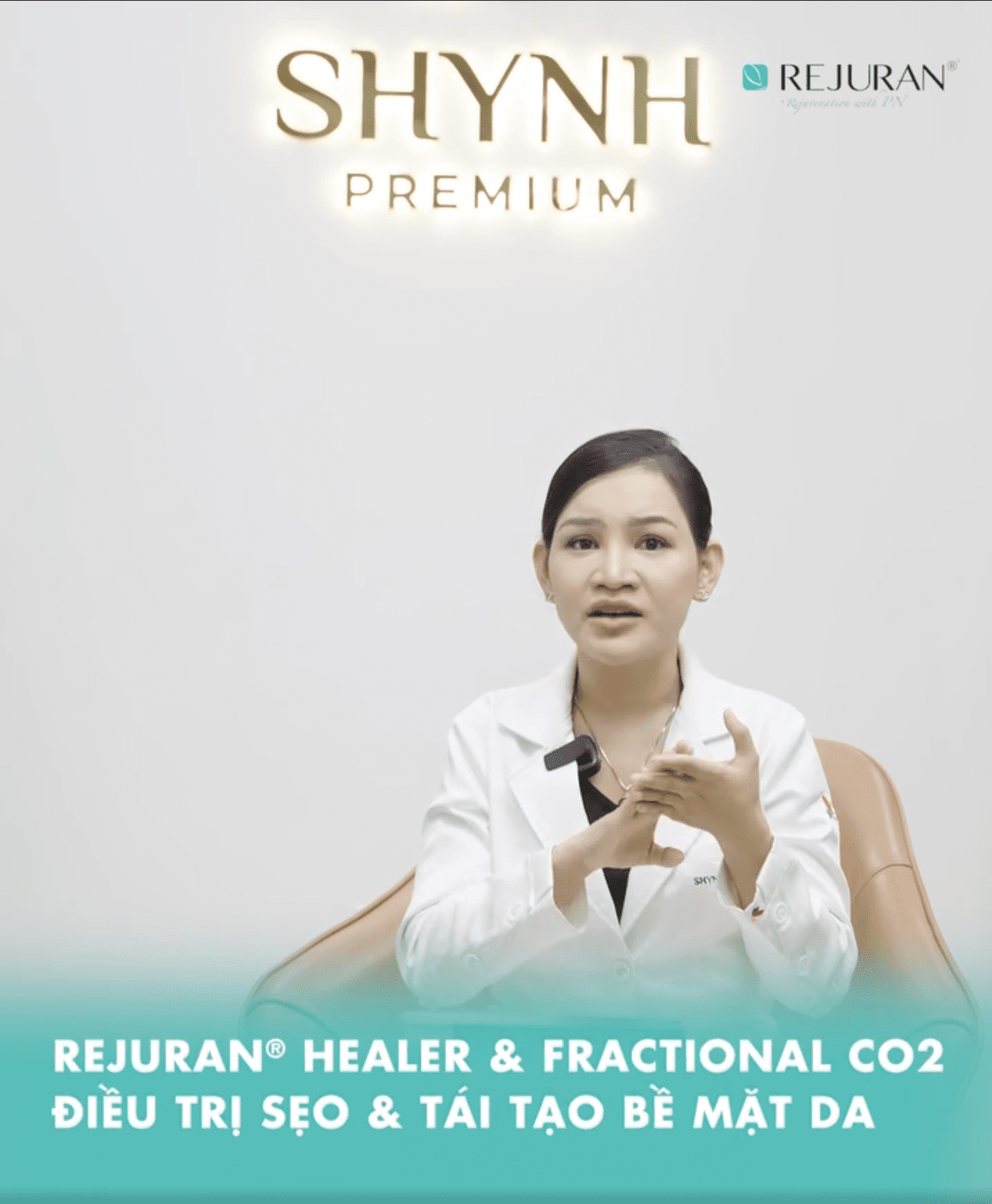REJURAN® HEALER x FRACTIONAL CO2 – PHÁC ĐỒ CẢI THIỆN SẸO & TÁI TẠO BỀ MẶT DA | BSCKI NEANG THIRA