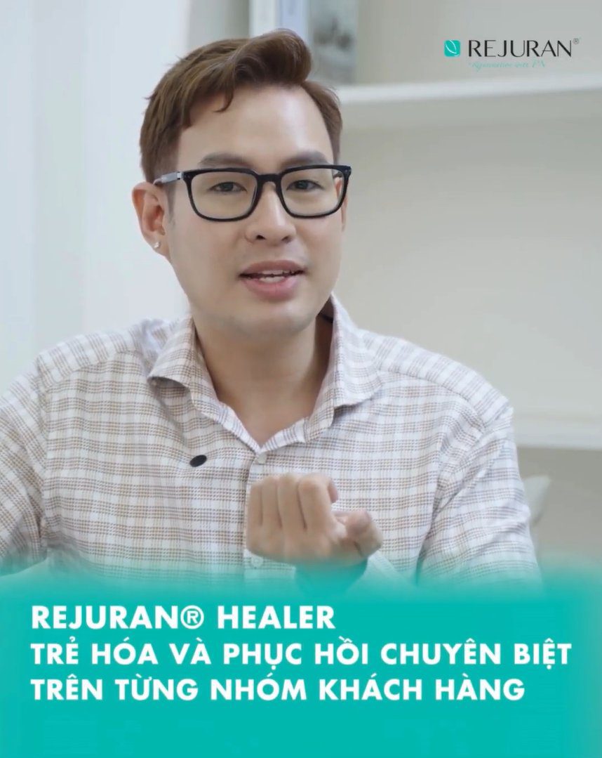 REJURAN® HEALER TRẺ HÓA & PHỤC HỒI CHUYÊN BIỆT TRÊN TỪNG NHÓM KHÁCH HÀNG