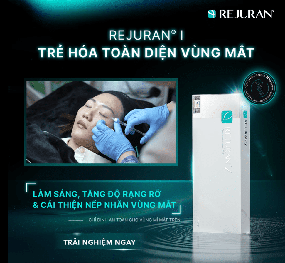 REJURAN® i TÁI TẠO, TRẺ HÓA TOÀN DIỆN VÙNG MẮT
